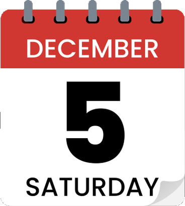 Saturday 5 December