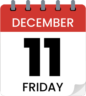 Friday 11 December