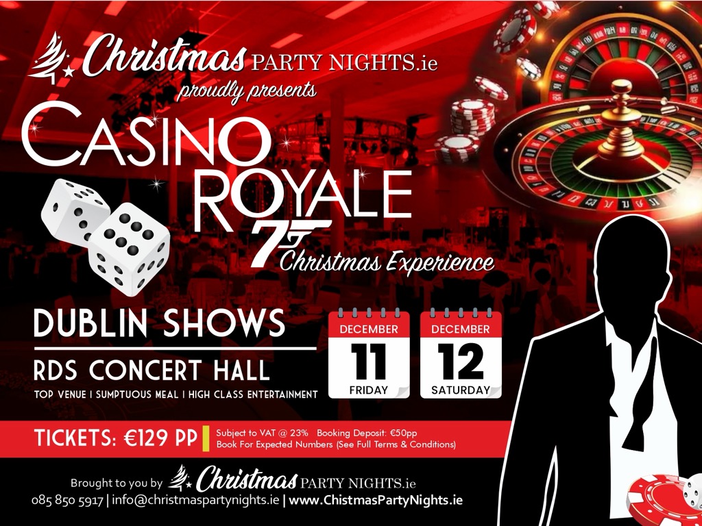 Casino Royale Christmas Experience, Dublin shows, RDS Concert Hall